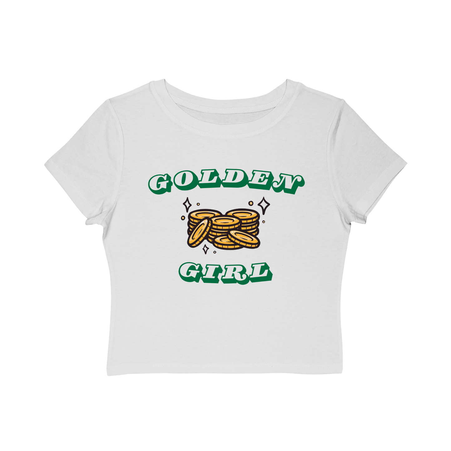 golden girl baby tee