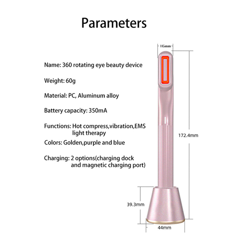 5-in-1 Red Light Therapy Facial Massage Tool