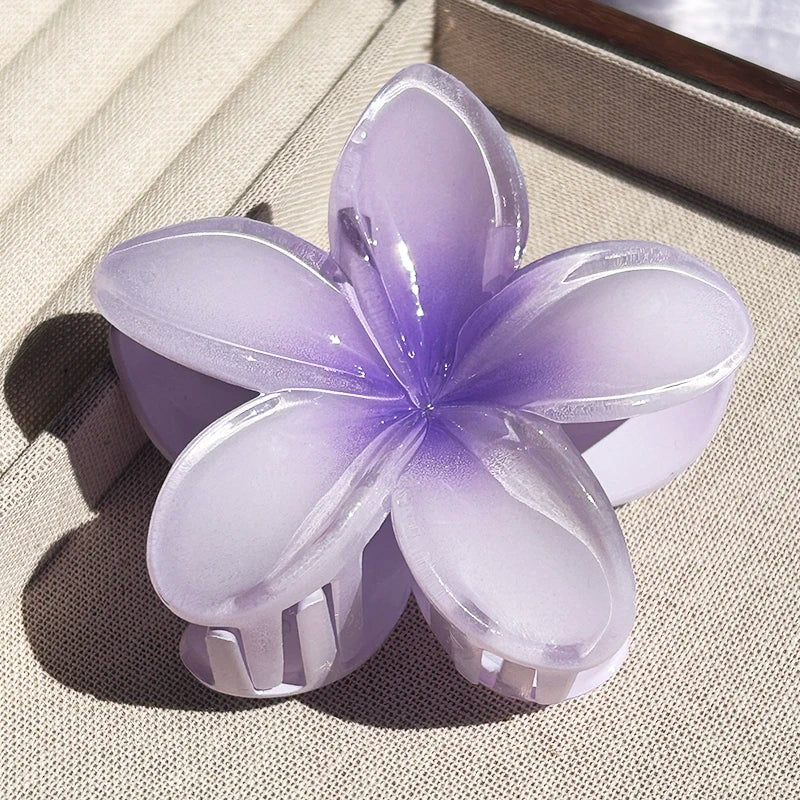 Tropical Flower Claw Clips