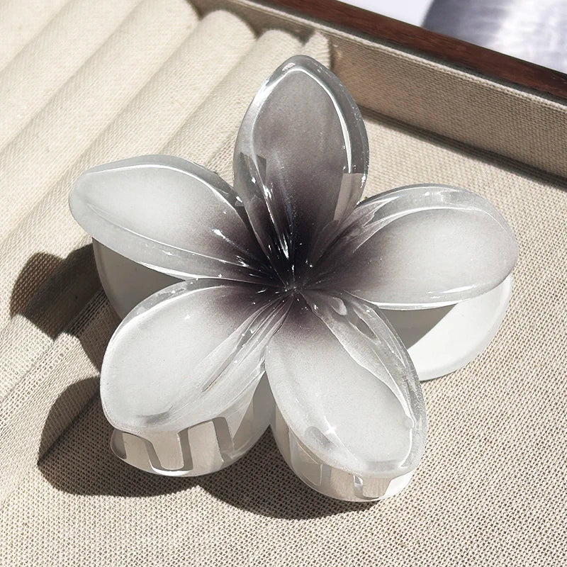 Tropical Flower Claw Clips
