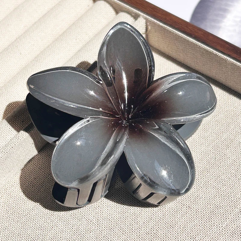 Tropical Flower Claw Clips