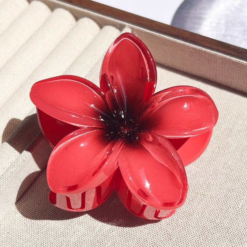 Tropical Flower Claw Clips