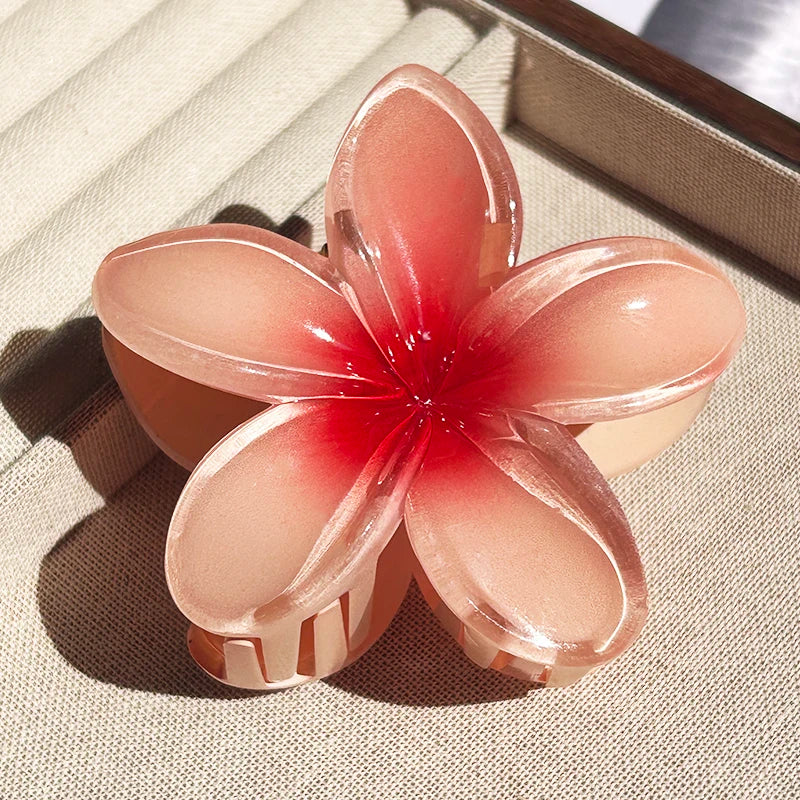 Tropical Flower Claw Clips