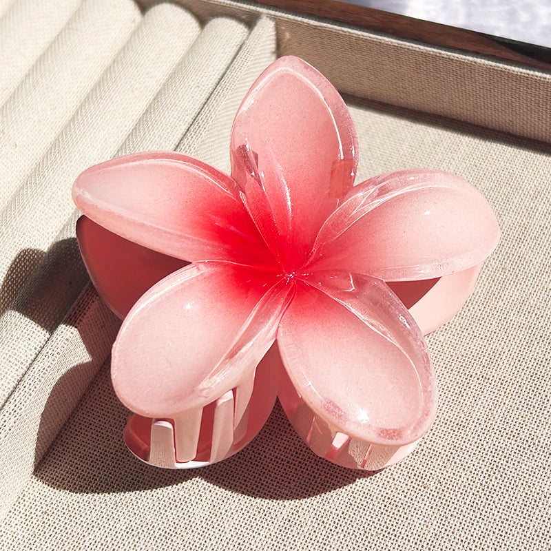 Tropical Flower Claw Clips
