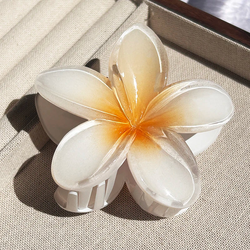 Tropical Flower Claw Clips