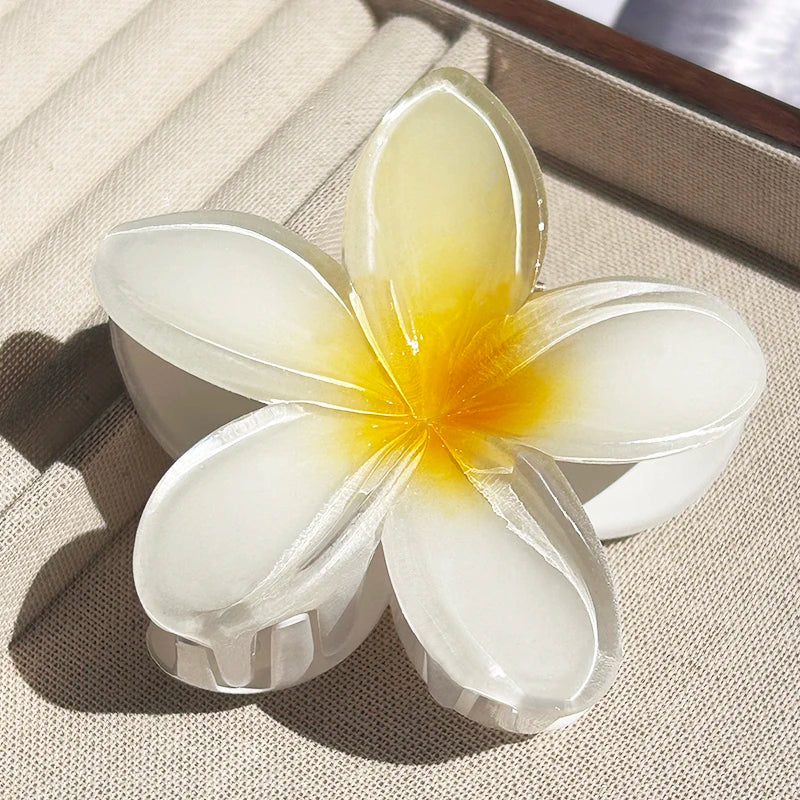 Tropical Flower Claw Clips