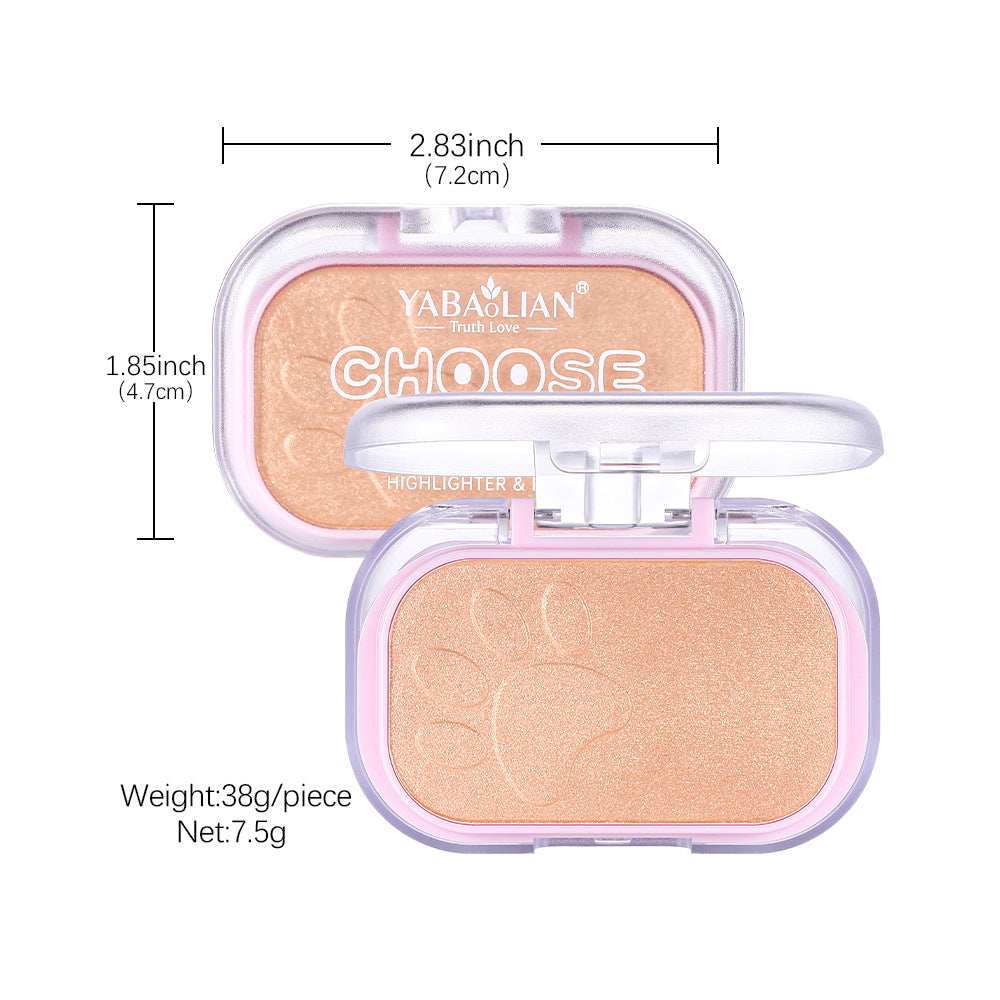 Highlighting + Contour + Blush Compact